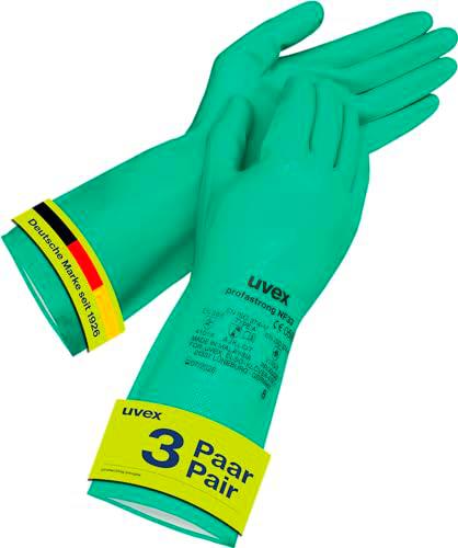 Uvex Profastrong NF33 - Guantes de protección química contra aceites