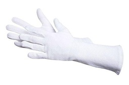 Jah 561-30 - Guantes de algodón (12 pares, 30 cm de largo