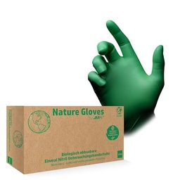 Guantes de la naturaleza de AMPri Guantes de nitrilo biodegradables