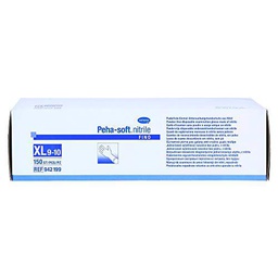 Paul Hartmann AG Peha Soft Nitrile Fino Unsteril - Fino sin polvo (tamaño XL