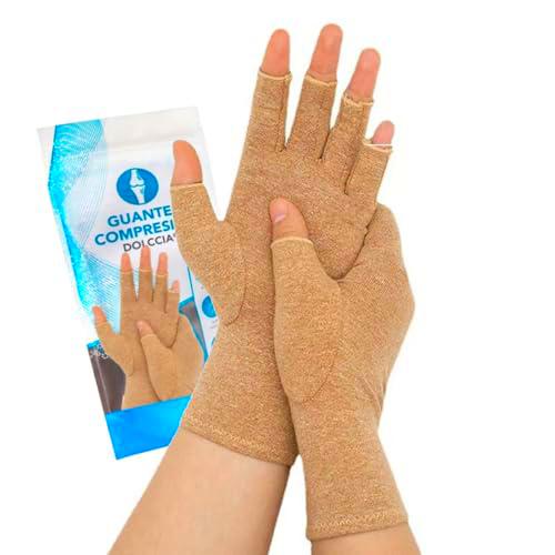 DOLCCIA Guantes de compresión artritis, Alivio para dolor de manos y artrosis