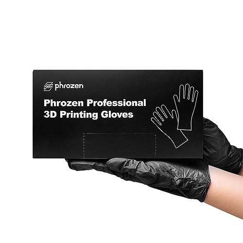 PHROZEN Guantes Desechables (100 unidades/caja) | Guantes de Nitrilo Sin Látex
