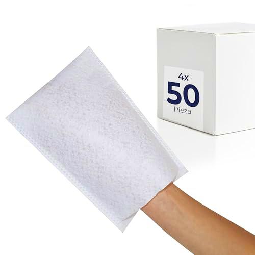 parahealth HaseMed - Guantes de lavado desechables (15 x 22 cm)