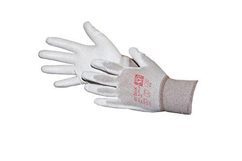 Jah N de poliuretano de 3 Nylon Guantes revestimiento