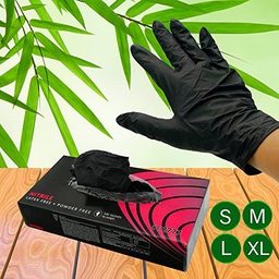 BeTasty - Guantes de nitrilo (100 unidades, talla L)