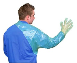 Kerbl 15376 - Guantes Desechables con protección para el Hombro