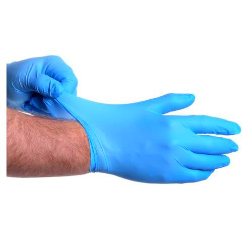 García de Pou 152.12 Guantes Medianos, Set de 100, Azul