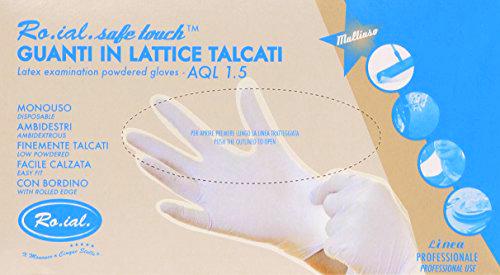 592 GUANTI LATTICE 100PZ MEDIA