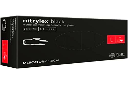MERCATOR MEDICAL Nitrylex Black Guantes desechables de nitrilo