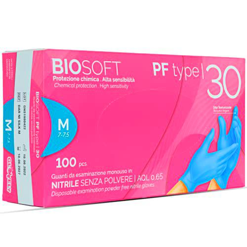 EFFENNE group -100 guantes de nitrilo talla, para limpieza y uso médico