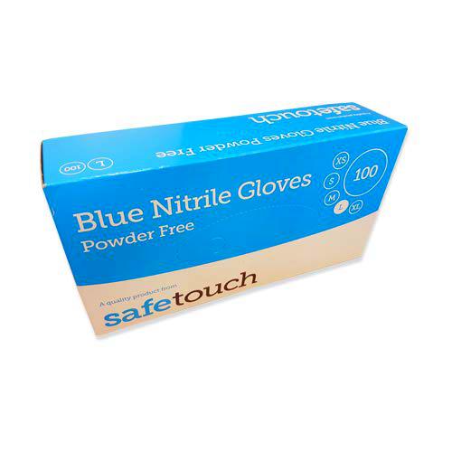 Safetouch 50000090 Polvo de nitrilo Guantes desechables libres