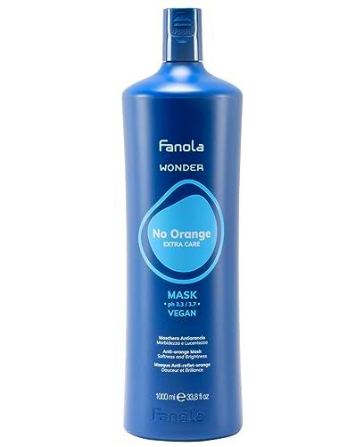 Fanola Wonder Mask No Orange Extra Care, Mascarilla Anti-Anaranjado, 1000 ml
