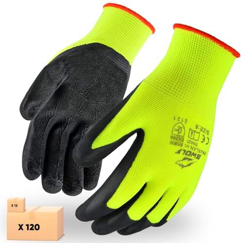 BWOLF PAVALAN 12/60 Pares de Guantes de Trabajo para Hombre y Mujer