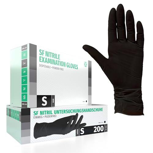 SF Medical Products Guantes de nitrile 200 piezas (S