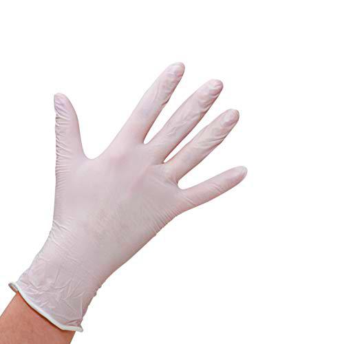 Desechables Guantes nitrilo 100 unidades caja Blanco (S