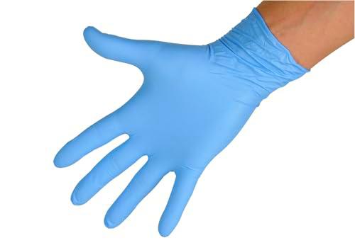 Kerbl - Guantes de nitrilo Desechables (sin Polvo, 100 Unidades), Talla M