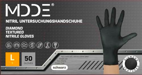 Guantes desechables extrafuertes, 8 g, guantes de examen de nitrilo