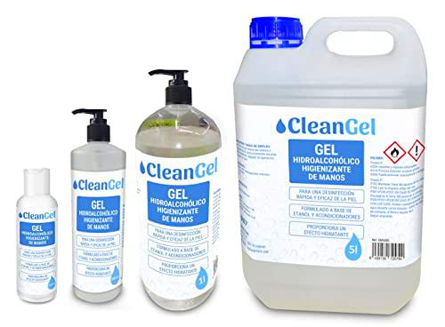 CLEANGEL-GM1000 Gel hidroalcohólico higienizante manos 1l