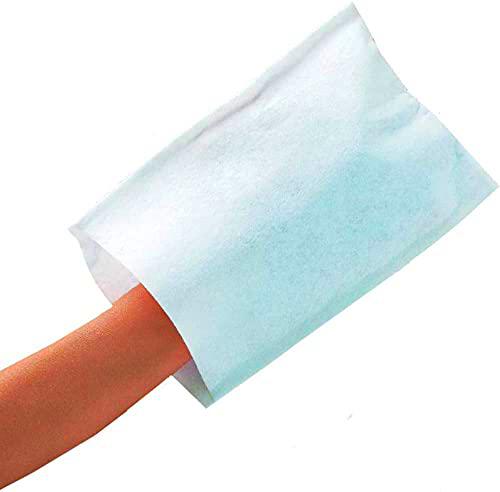 Le Pro du Médical - Guantes de baño Molletonados, no Tejidos