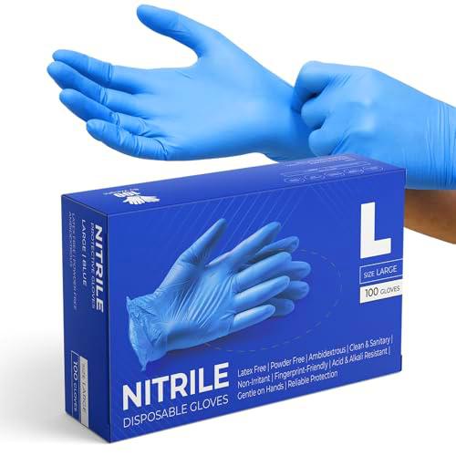 eatasty Eat NB - Guantes multiusos de nitrilo, desechables