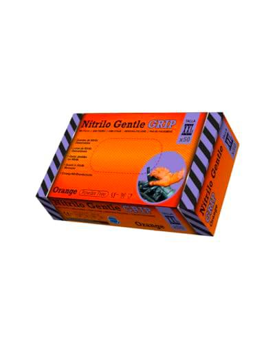 Rubberex - Guante de nitrilo (8,5 g, tamaño XXL, caja de 50 unidades)