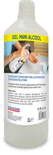 Gel hidroalcohólico para manos desinfectante de 1 litro fabricado en Italia