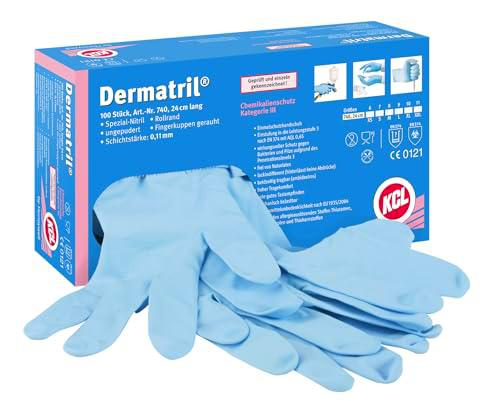 KCL Honeywell Dermatril® 740 Guantes Ambidiestros Desechables