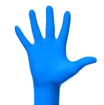 MERCATOR Guantes de protección Gogrip desechables de nitrilo sin polvo