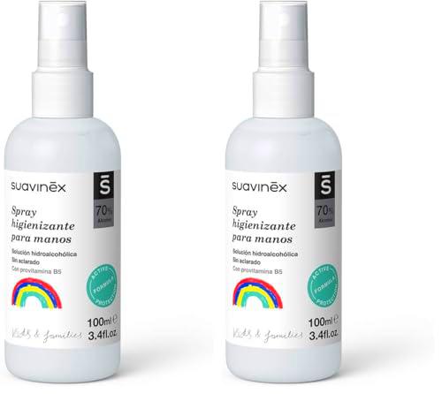 Suavinex, Spray Para Manos Niños y Familia. Solución hidroalcohólica