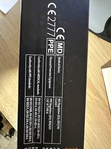 Guantes NITRILE BLACK MEDIKA69 - Confort, Seguridad y Rendimiento Guantes de Nitrilo negros MEDIKA69