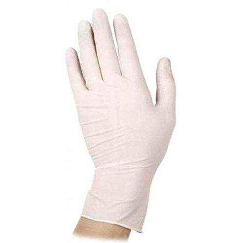 Guante de látex sin polvo - Caja 10 paq. De 100 Unidades